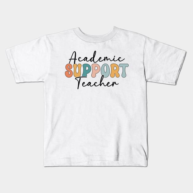 Academic Support Teacher Cute Learning Support Teacher Psychology Kids T-Shirt by abdelmalik.m95@hotmail.com